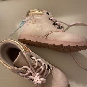 Pink/Rose Gold Boot Brand New size 10T
